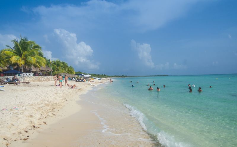 Playa San Francisco in Cozumel