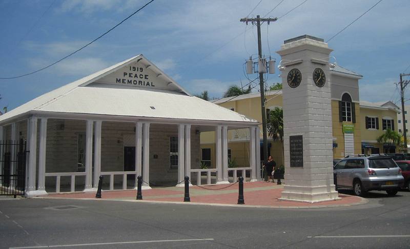1919 Peace Memorial in George Town Grand Cayman