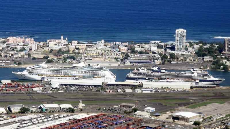 The Pan American Pier in San Juan