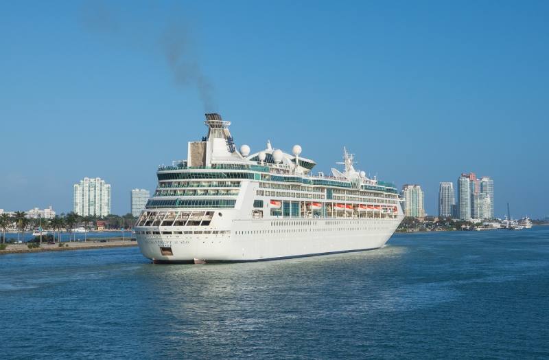 Cruise Ship in Miami