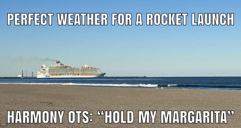 Cruise Meme - Perfect Weather