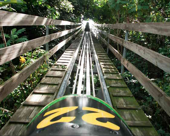 Bobsled at Mystic Mountain Adventure Park
