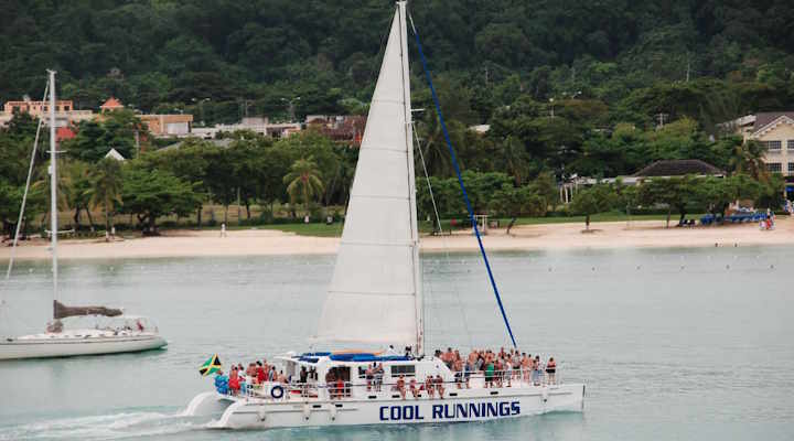 Cool Runnings catamaran sailing in Ocho Rios Jamaica