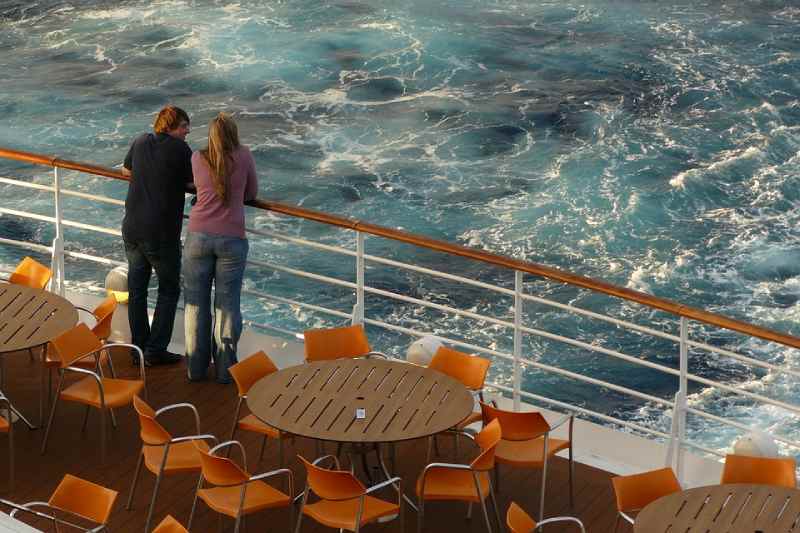 Couple Enjoying Cruise