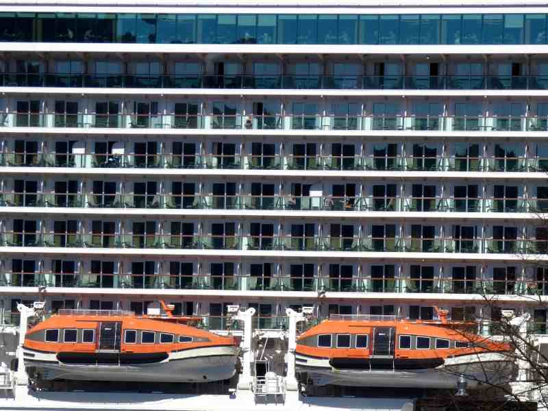 Lifeboat Blocking Cabin