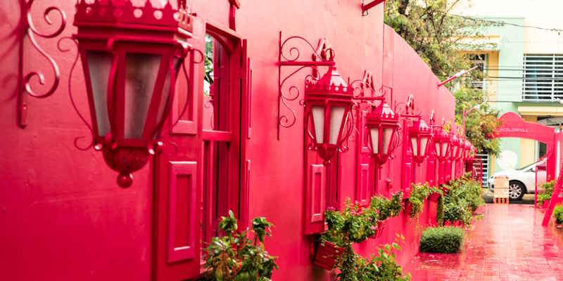 Paseo de Doña Blanca (Pink Street)