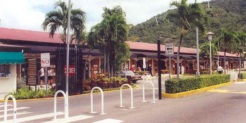 Havensight Mall in St. Thomas