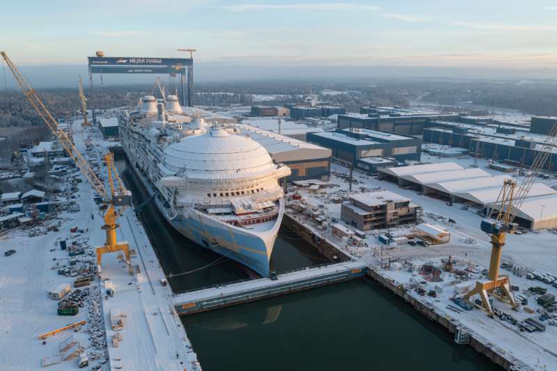 Icon of the Seas Construction