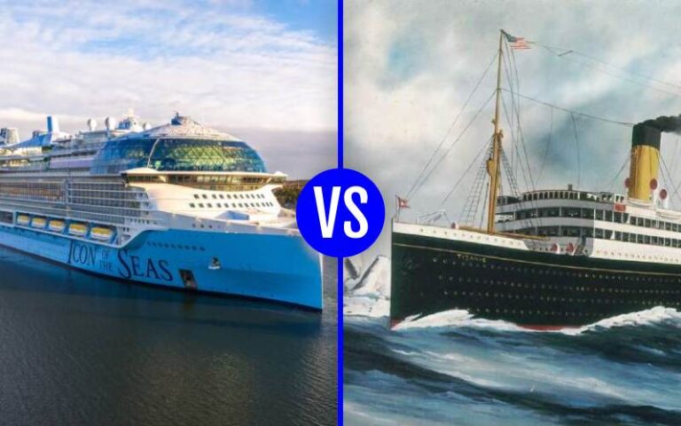 Icon of the Seas vs Titanic