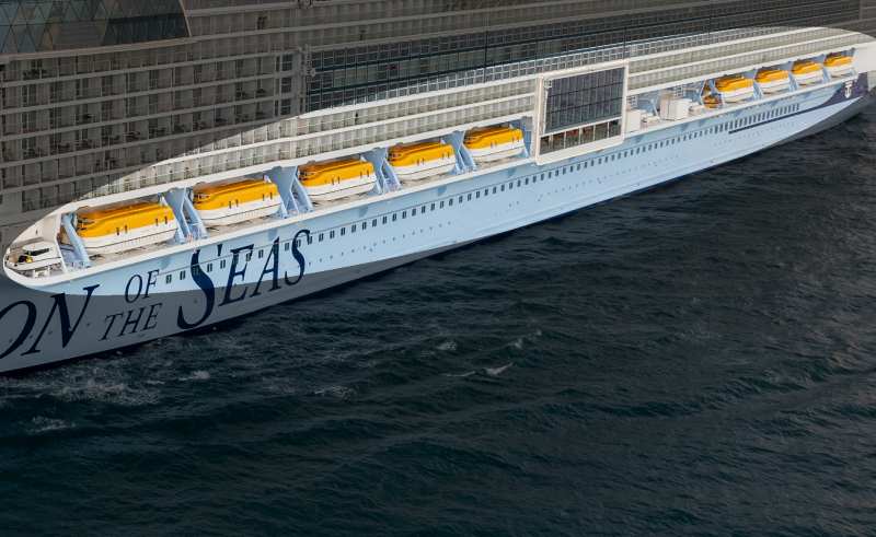 Lifeboats Aboard Icon of the Seas