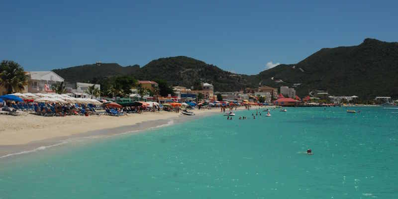 The Great Bay Beach, Philipsburg, St. Maarten