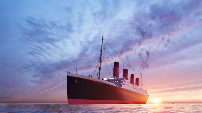 Titanic Illustration