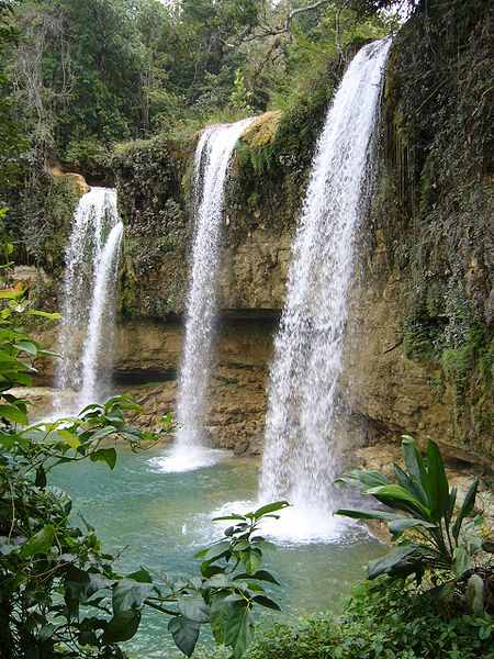 Waterfalls at Monte Plata