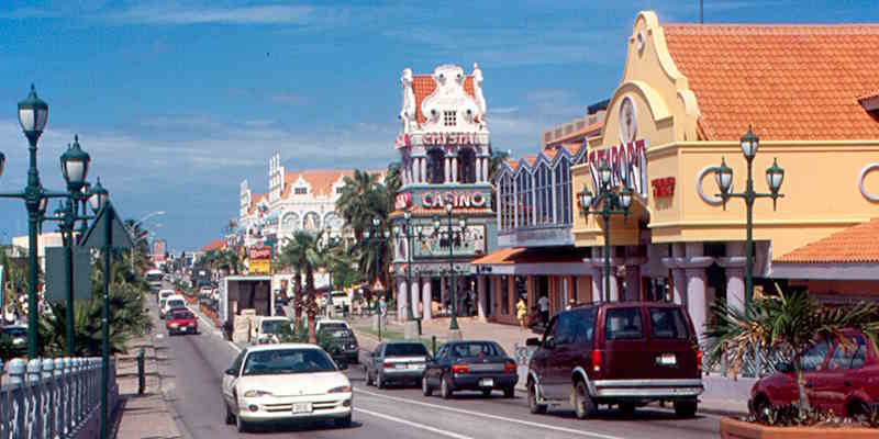 downtown Oranjestad Aruba