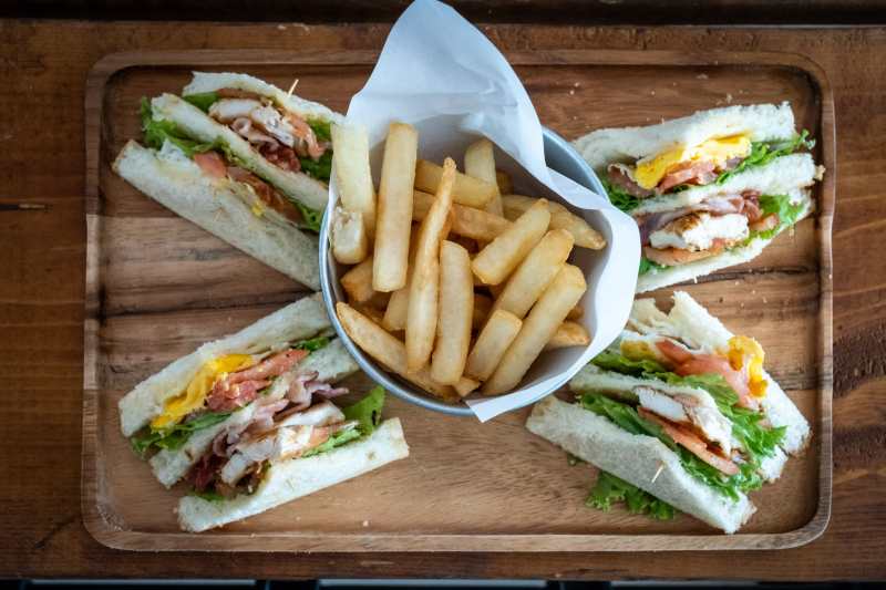 Amber Cove Club Sandwich