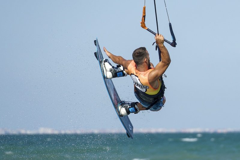 Man Doing Watersports