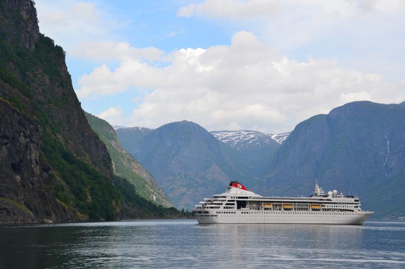 Alaska Cruise Ship Mountain Range