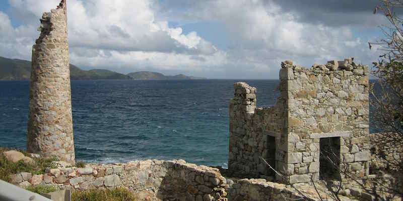 Copper Mine ruins Virgin Gorda