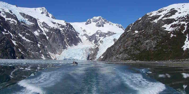 KENAI FJORDS NATIONAL PARK, ALASKA - NORTHWEST GLACIER