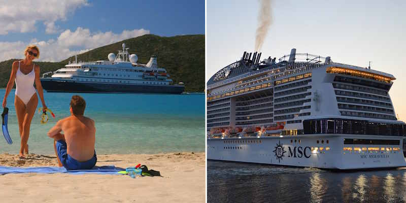 Small Cruise Ship vs. Large Cruise Ship: What’s the Difference?