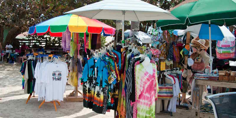 Shopping in Great Stirrup Cay