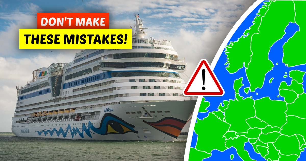 European Cruise Mistakes