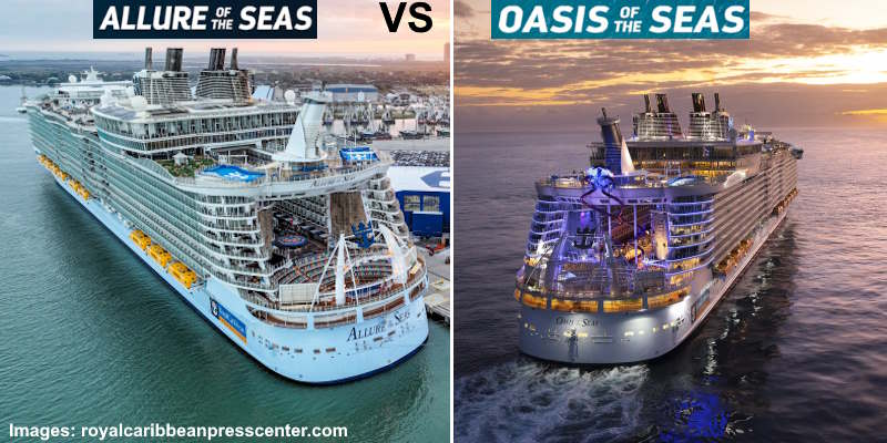 Allure of the Seas Vs Oasis of the Seas