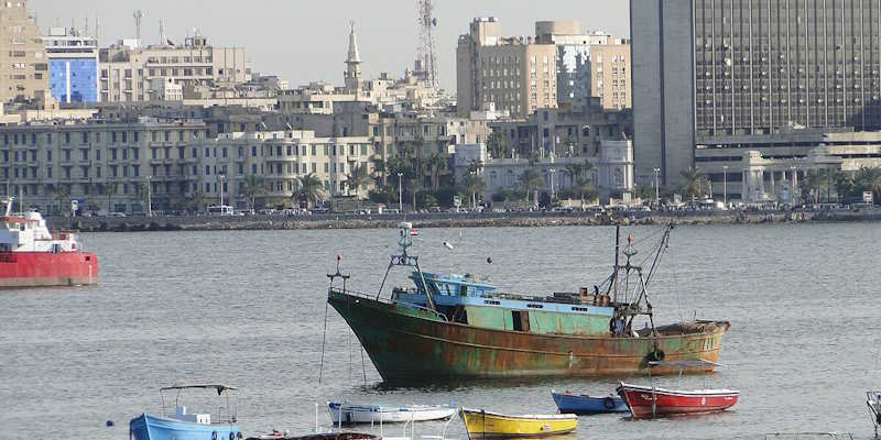 Alexandria port, Egypt