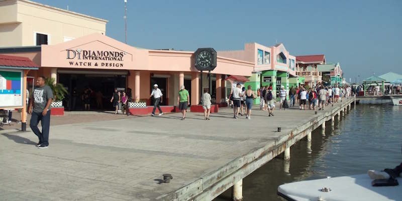 Belize City port