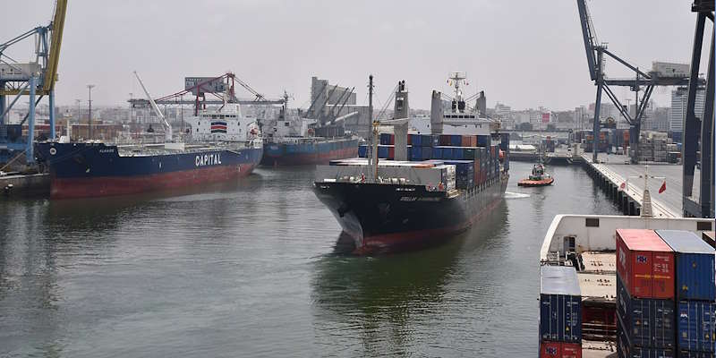 Casablanca port, Morocco