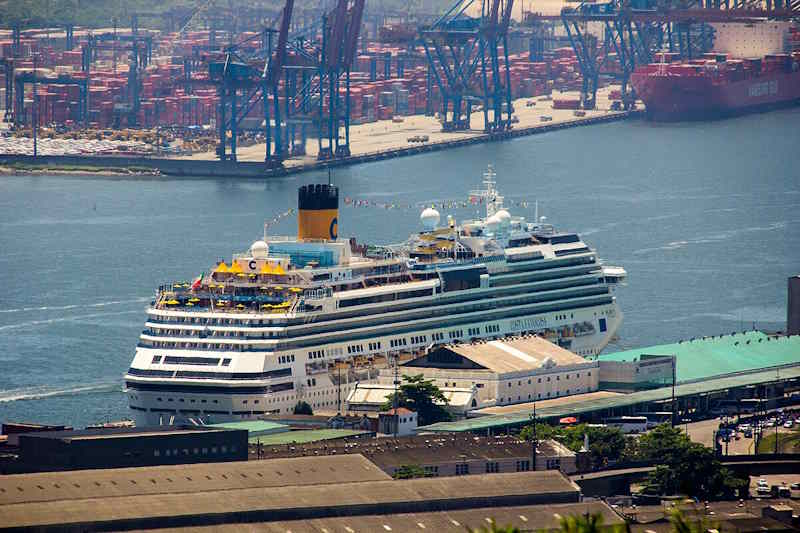 Santos port, Brazil