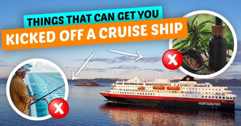 Things That Can Get You Kicked Off a Cruise Ship