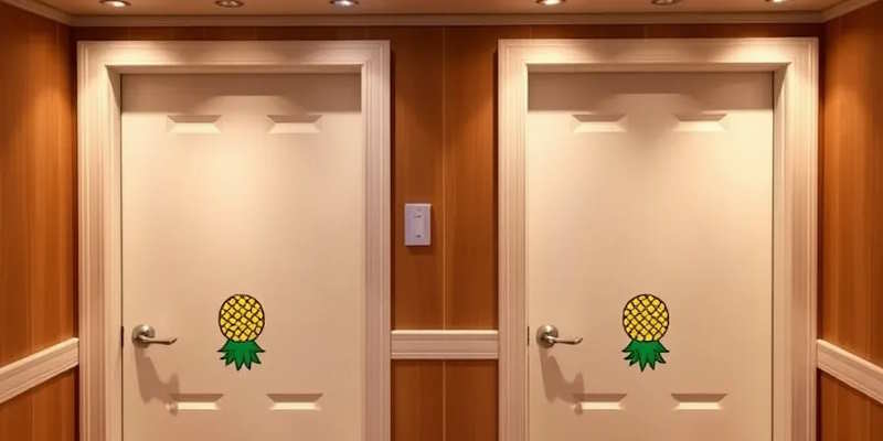 pineapple door