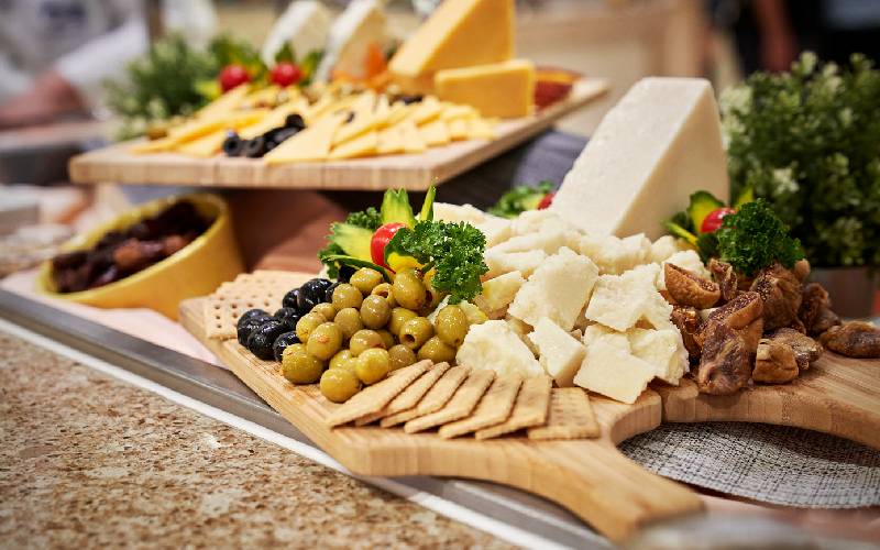 Buffet Food on Princess