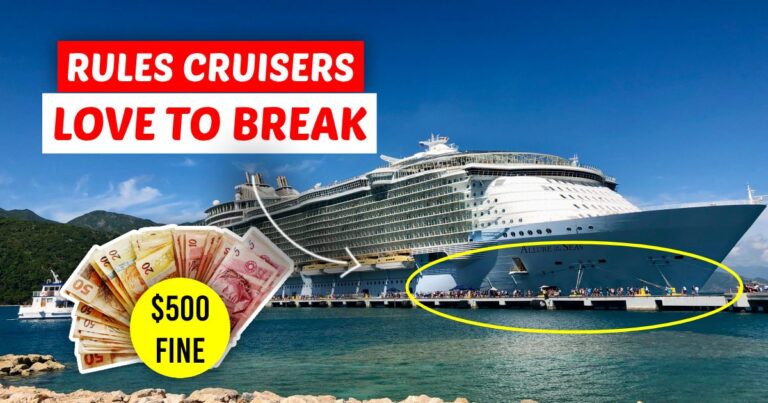 Cruise Rules Passengers Love to Break