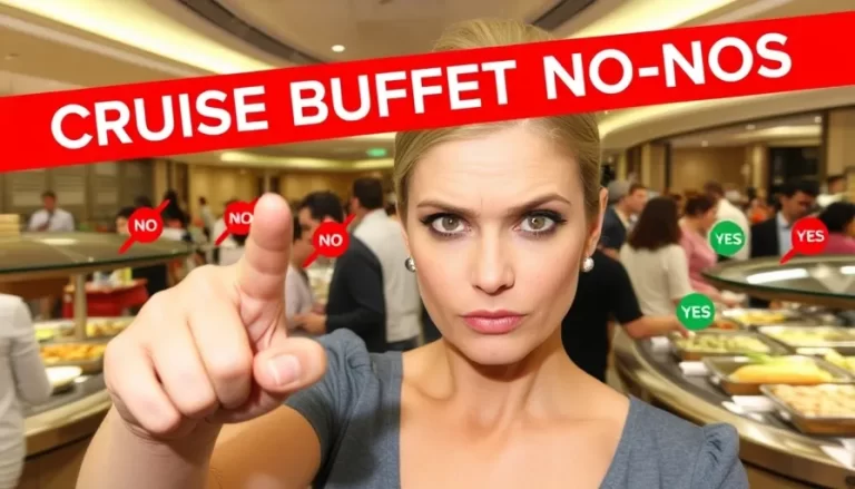 Things You Should Never Do at a Cruise Ship Buffet