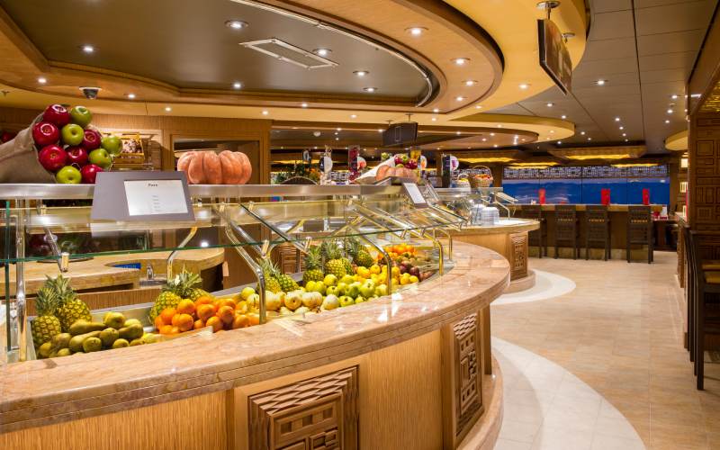 Fruits at Buffet MSC