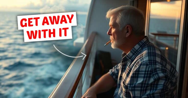 How to Get Away with Smoking on a Cruise Ship