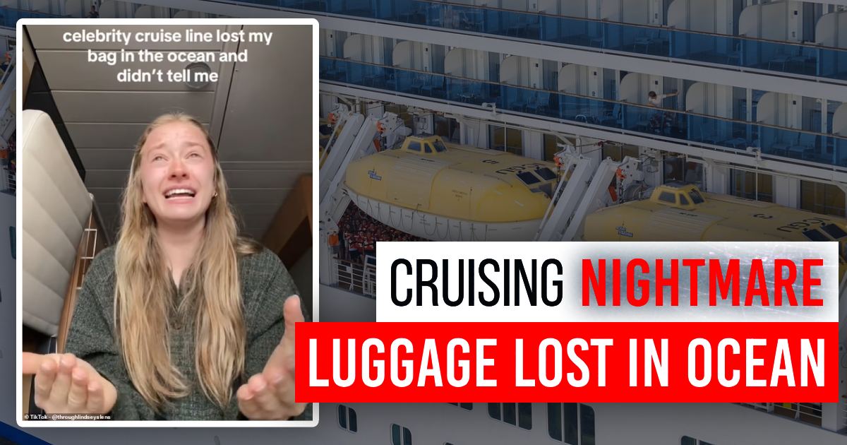 Cruising Nightmare Luggage Lost in Ocean