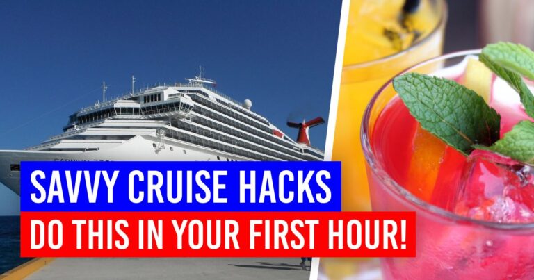 Things Every Savvy Cruiser Does in Their First Hour Onboard