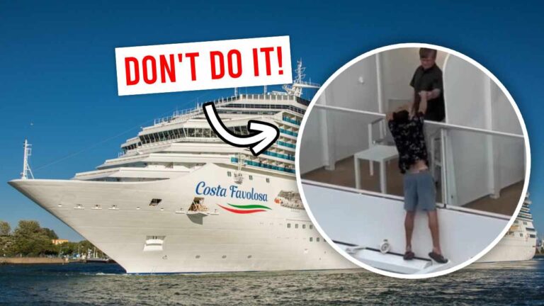 14 Things Not to Do on a Cruise Balcony