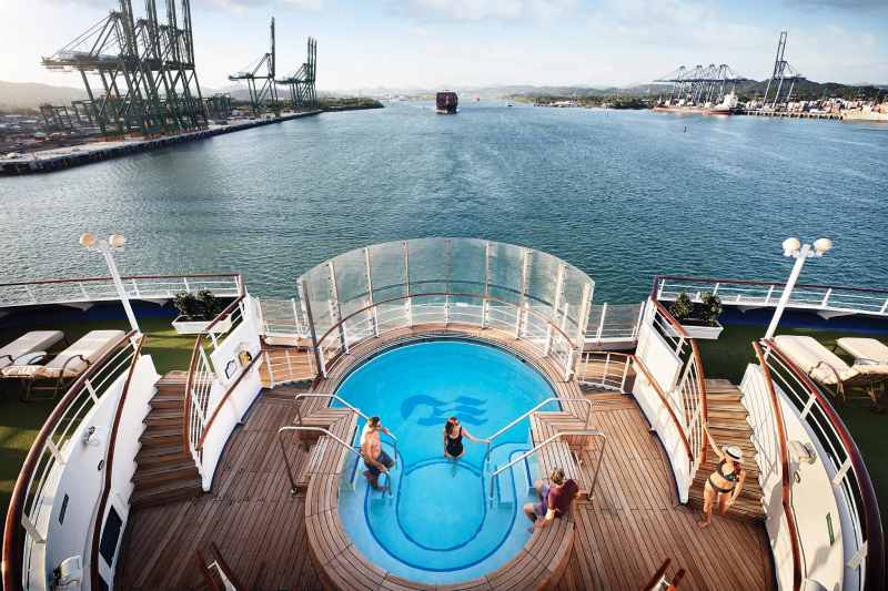 Aft Deck on Coral Princess