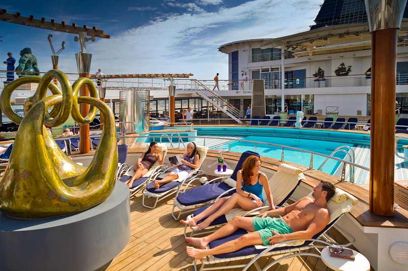 Celebrity Constellation Pool Deck