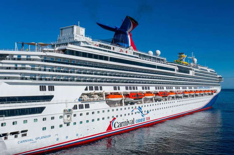 Carnival Splendor Closeup