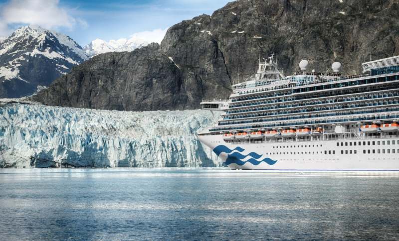 Princess Cruise Ship in Alaska