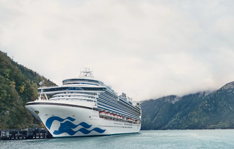 Ruby Princess in Skagway