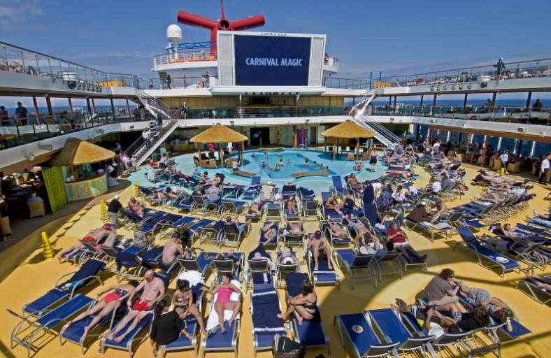 Carnival Lido Pool Deck