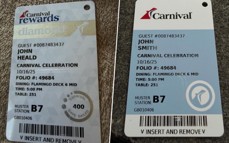 Carnival Updated Cards